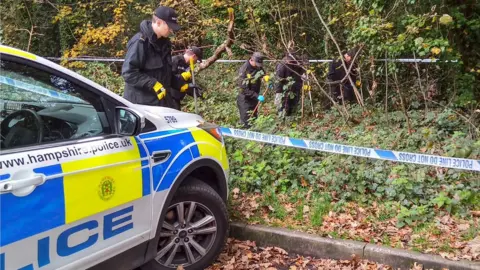 police vehicle in Cemetery Road