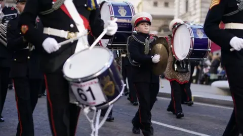 PA Media Performers take part in the Lord Mayor's Show in the City of London
