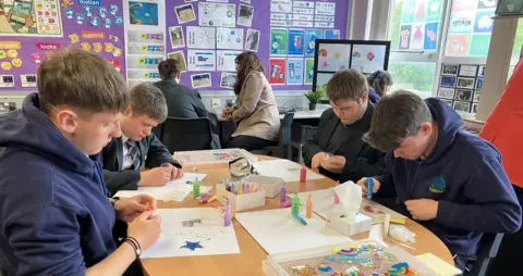 BBC Park School pupils