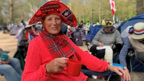 BBC Jessie in a chair