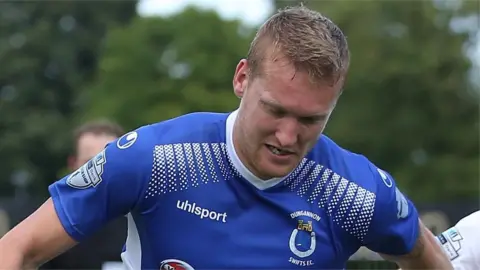 David Armstrong hit Dungannon's winner at Ferney Park