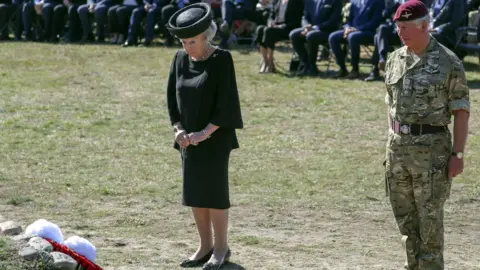 PA Media Prince Charles and Princess Beatrix