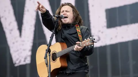 PA Media Jamie Webster playing Trnsmt