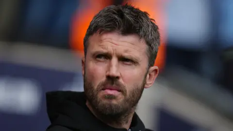 Middlesbrough manager Michael Carrick during the away game against  Coventry City