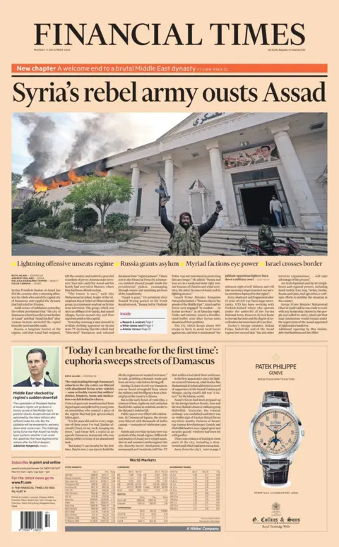 Financial Times beforehand   leafage   9 December