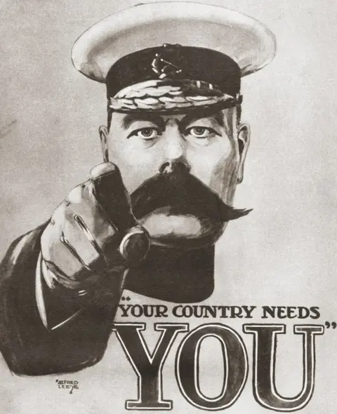 Getty Images World War One recruitment poster