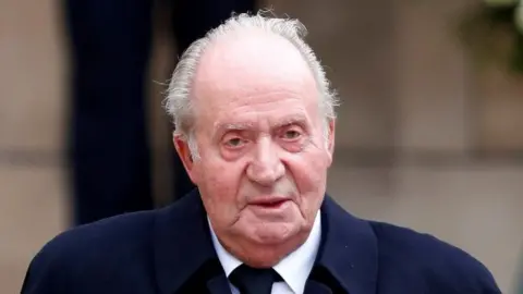 Reuters Spanish ex-King Juan Carlos (file photo)