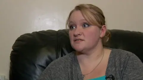 BBC Alice Johnson pregnant bleeding miscarriage Nottingham