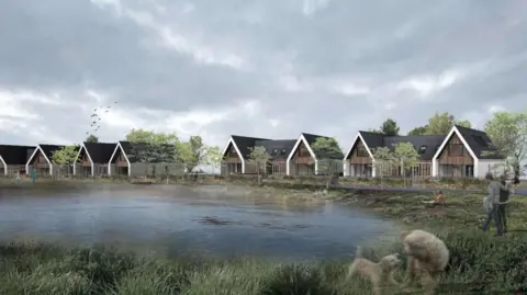 Artform Architects An artist's impression of the planned cottages