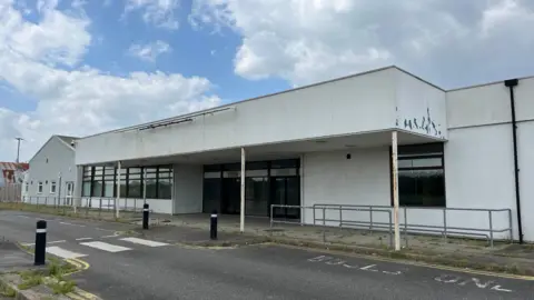 The passenger terminal at Manston which is set to be demolished