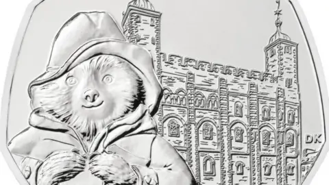 The Royal Mint/PA Media Paddington at the Tower 50p coin