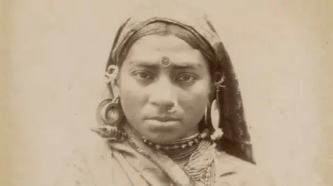 A photo of an Indian woman