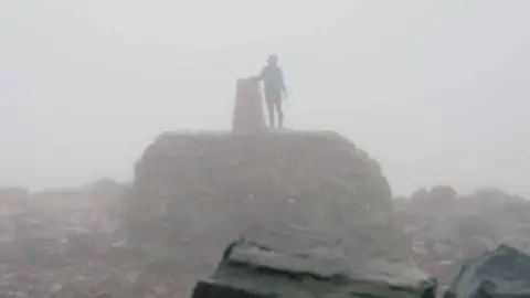 Supplied Imo Boddy on top of Ben Nevis