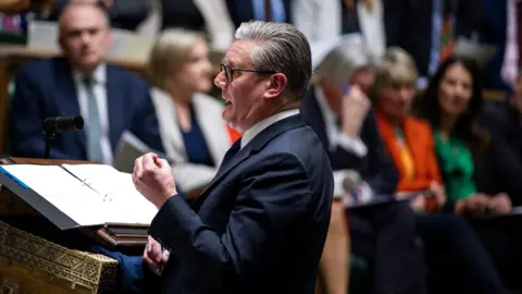 UK Parliament/PA Sir Keir Starmer speaks in the House of Commons.