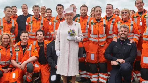 Getty Images Queen in Cambridge