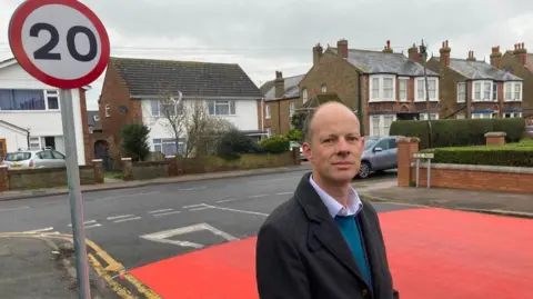 BBC/ Phil Harrison Councillor Dan Watkins