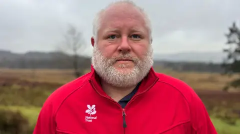 The National Trust's Peak District General Manager, Craig Best