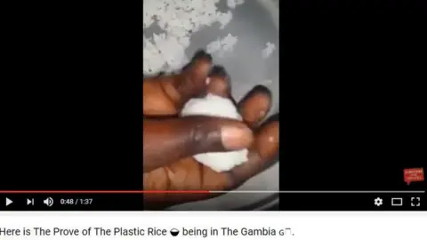 Why people believe the myth of plastic rice