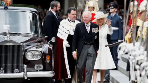 PA Media Prince Charles and Camilla