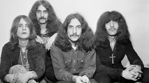 BBC A picture from 1970 when Black Sabbath were on Top of the Pops