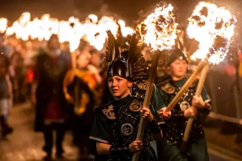 Getty Images Up Helly Aa