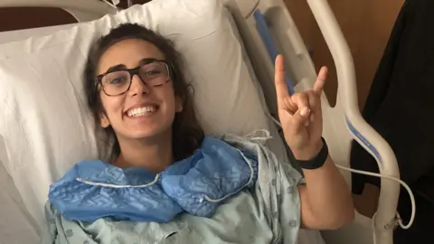 Sarafina Nance Sarafina Nance recovering in a hospital bed