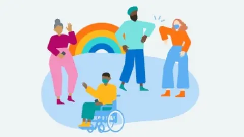 NHS illustration from NHS Covid-19 app