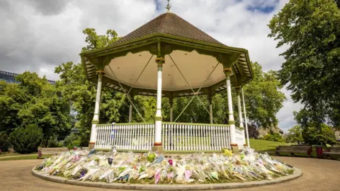 Reading Borough Council Forbury Gardens bandstand