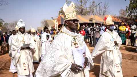 AFP Bishops in Yagma outside Ouagadougou, Burkina Faso - Sunday 5 February 2023