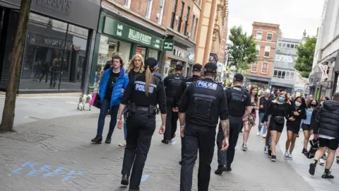 Nottinghamshire Police Nottingham city centre