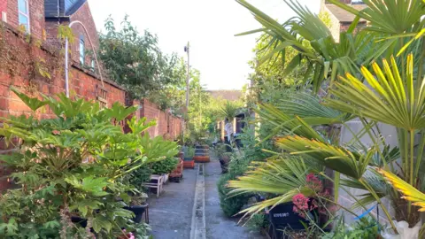 BBC alley in Moss Side