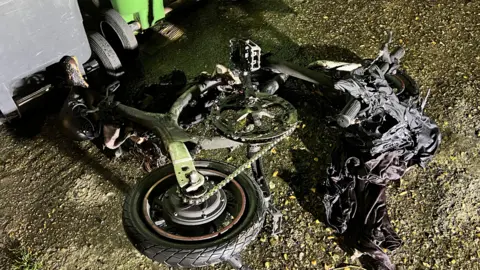 Dan Jessup Burnt out e-bike