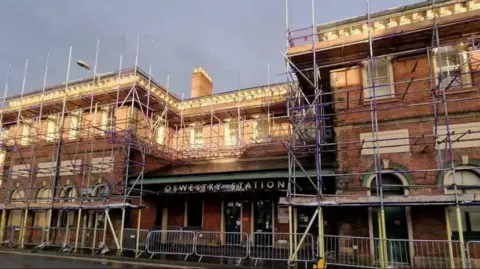 Shropshire Council Oswestry station building