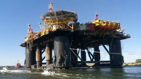 BBC The FPF-1 platform