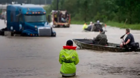Getty Images flooded street