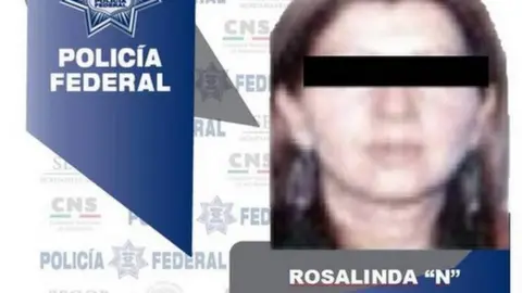 Mexican Federal Police Rosalinda González Valencia pictured in 2018