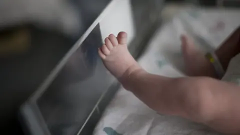 Getty Images Baby's feet