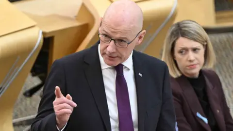 PA Media John Swinney 