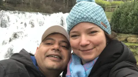 Dora Becz The happy couple