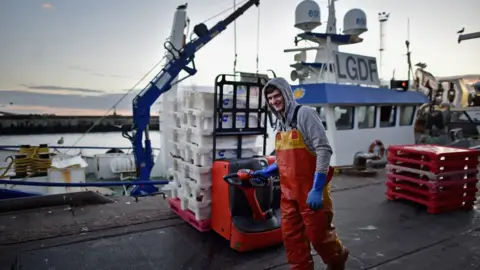 Getty Images Peterhead harbour