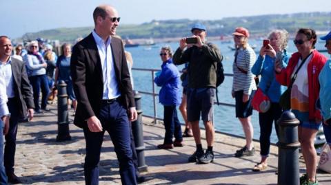 Prince William on the Isles of Scilly