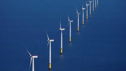 Reuters A general view of the Walney Extension offshore wind farm