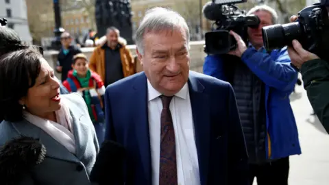 Reuters Nick Brown outside the Cabinet Office