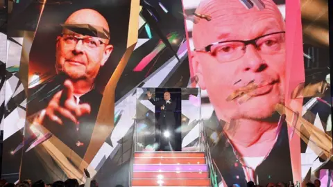 Getty Images Whale is photographed entering the Celebrity Big Brother house in 2016