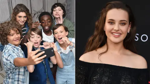 Getty Images Stranger Things and 13 Reasons Why