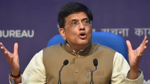 Getty Images Trade minister Piyush Goyal