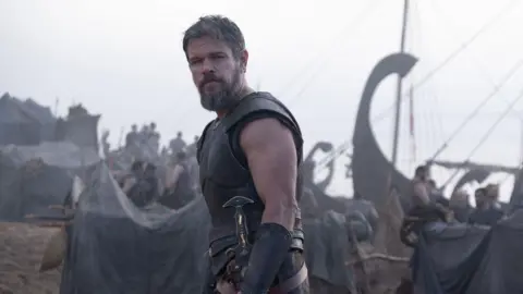 Matt Damon in the upcoming Odyssey film by Chritopher Nolan