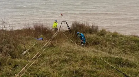 Beer Coastguards Dog rescue