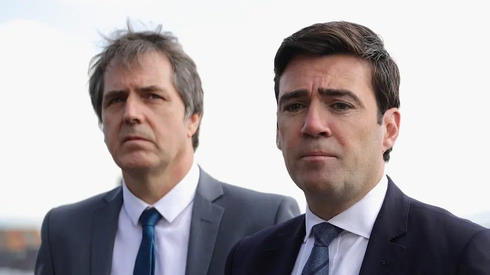 Getty Images Steve Rotheram and Andy Burnham