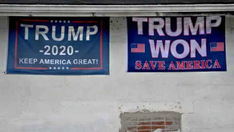 Getty Images Trump Signs